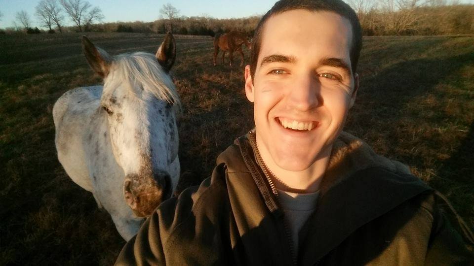Dan with horse